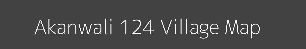 Map of Akanwali 124 Village in Punjab Image