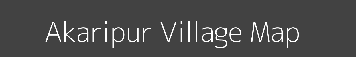 Map of Akaripur Village in Uttar Pradesh Image