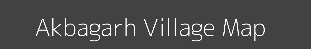 Map of Akbagarh Village in Uttar Pradesh Image