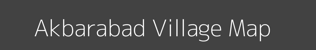 Map of Akbarabad Village in Uttar Pradesh Image