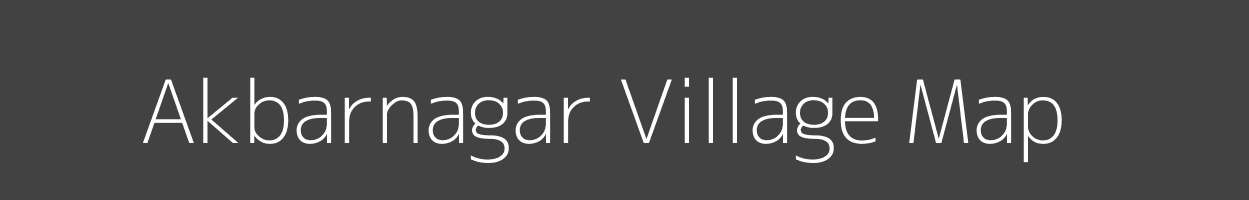 Map of Akbarnagar Village in Bihar Image