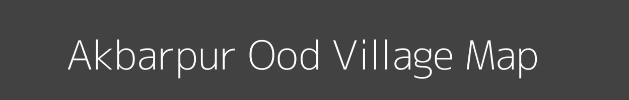 Map of Akbarpur Ood Village in Uttarakhand Image