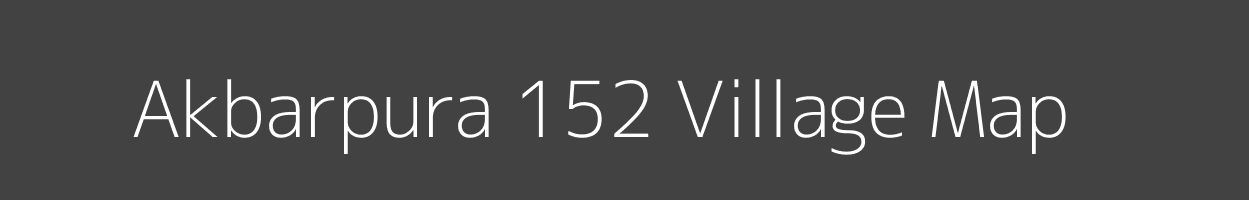 Map of Akbarpura 152 Village in Punjab Image