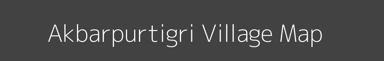 Map of Akbarpurtigri Village in Uttar Pradesh Image