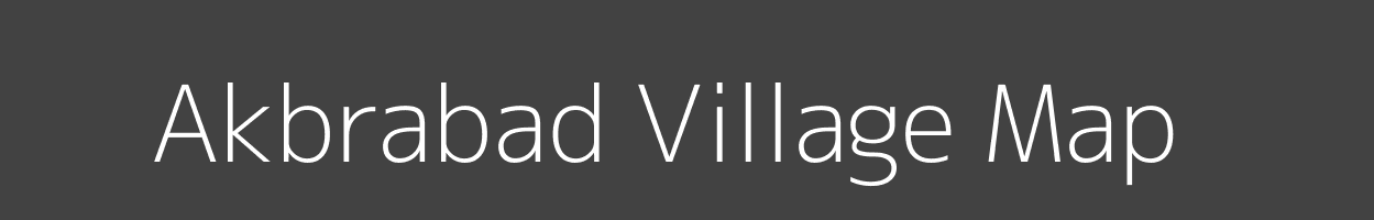 Map of Akbrabad Village in Uttar Pradesh Image