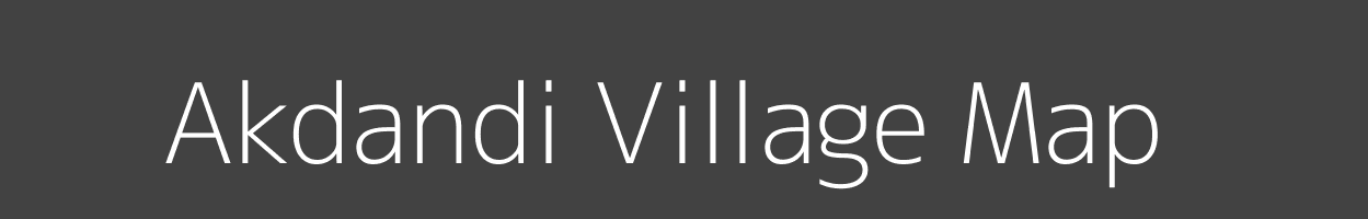 Map of Akdandi Village in Uttar Pradesh Image