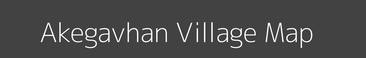 Map of Akegavhan Village in Maharashtra Image