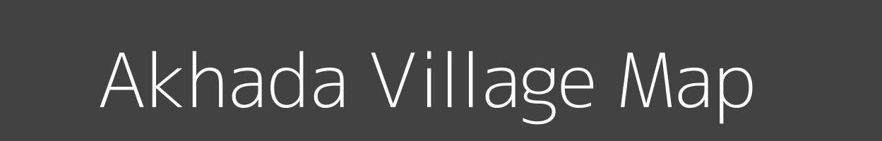 Map of Akhada Village in Maharashtra Image