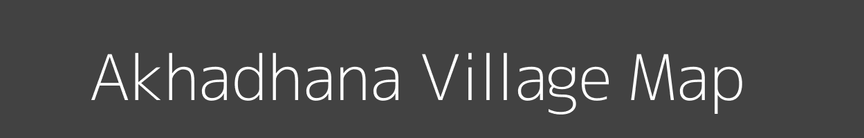 Map of Akhadhana Village in Rajasthan Image