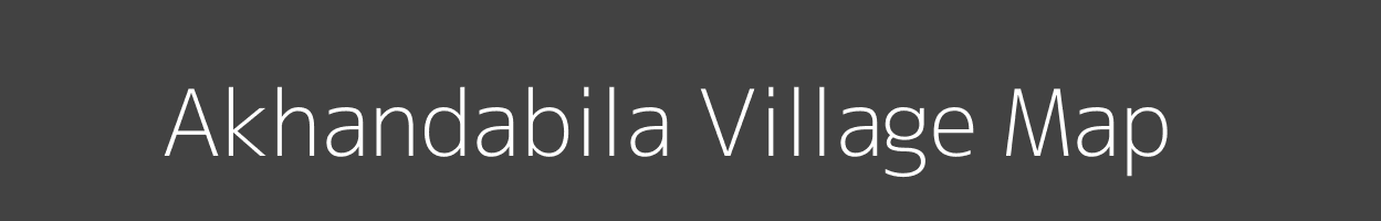 Map of Akhandabila Village in Odisha Image
