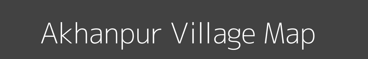 Map of Akhanpur Village in Uttar Pradesh Image