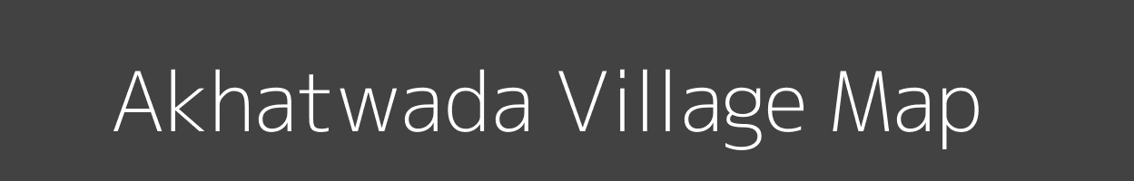Map of Akhatwada Village in Maharashtra Image