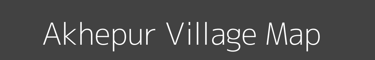 Map of Akhepur Village in Madhya Pradesh Image