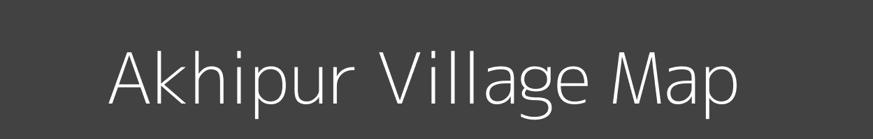 Map of Akhipur Village in Uttar Pradesh Image