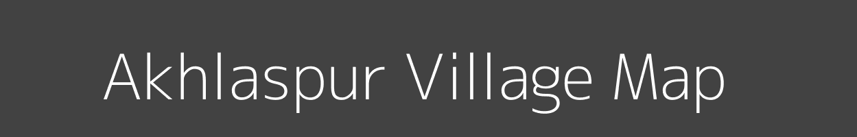 Map of Akhlaspur Village in Uttar Pradesh Image