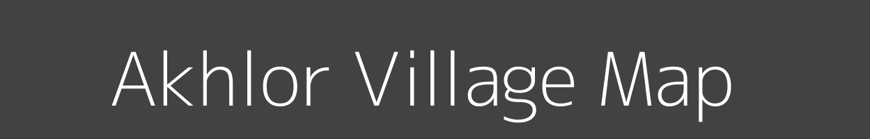 Map of Akhlor Village in Uttar Pradesh Image