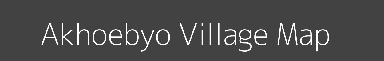 Map of Akhoebyo Village in Arunachal Pradesh Image