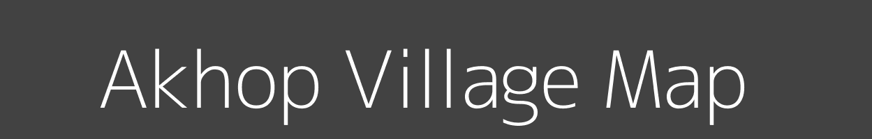 Map of Akhop Village in Uttar Pradesh Image