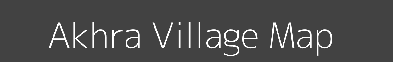 Map of Akhra Village in West Bengal Image