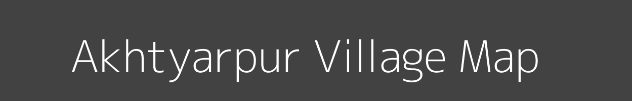 Map of Akhtyarpur Village in Uttar Pradesh Image