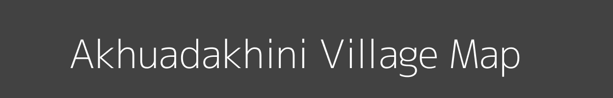 Map of Akhuadakhini Village in Odisha Image