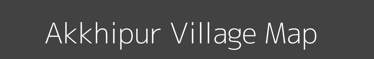 Map of Akkhipur Village in Uttar Pradesh Image