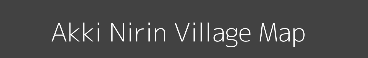 Map of Akki Nirin Village in Arunachal Pradesh Image