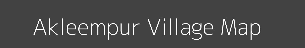 Map of Akleempur Village in Rajasthan Image