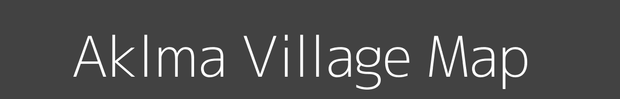 Map of Aklma Village in Madhya Pradesh Image