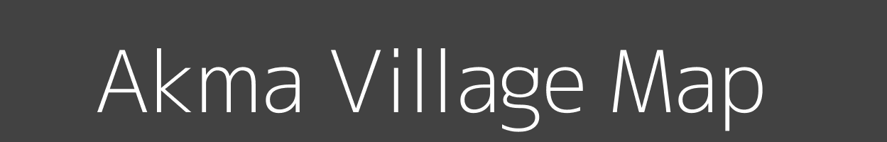 Map of Akma Village in Uttar Pradesh Image