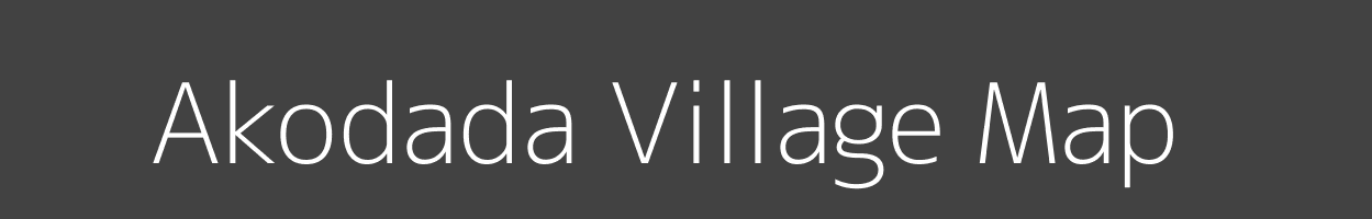 Map of Akodada Village in Madhya Pradesh Image