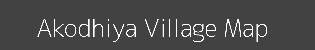 Map of Akodhiya Village in Uttar Pradesh Image