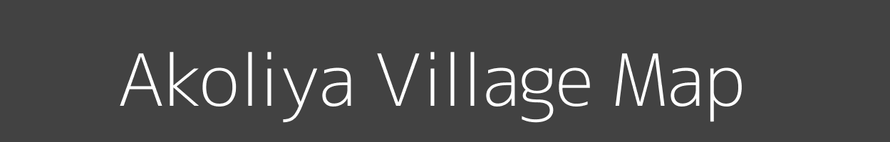 Map of Akoliya Village in Madhya Pradesh Image