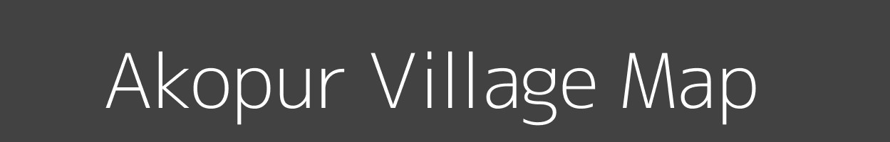 Map of Akopur Village in Bihar Image