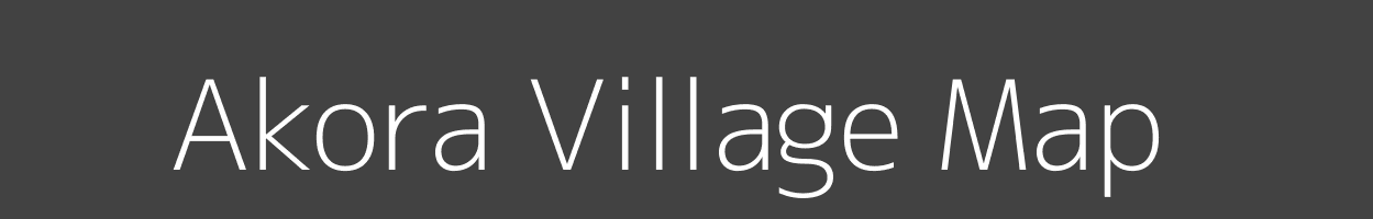 Map of Akora Village in Uttar Pradesh Image