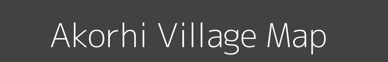 Map of Akorhi Village in Uttar Pradesh Image