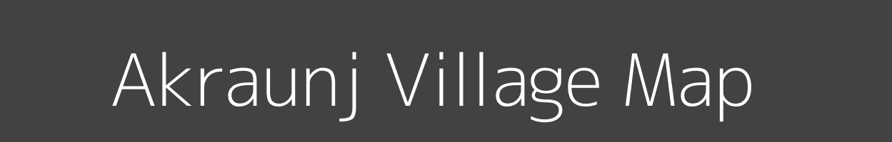 Map of Akraunj Village in Bihar Image