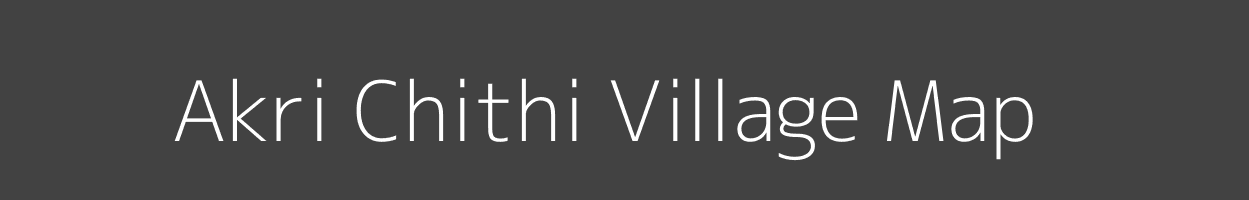 Map of Akri Chithi Village in Uttar Pradesh Image
