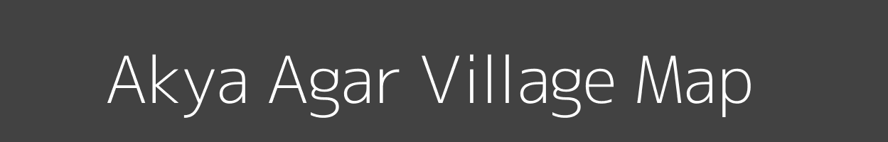 Map of Akya Agar Village in Madhya Pradesh Image