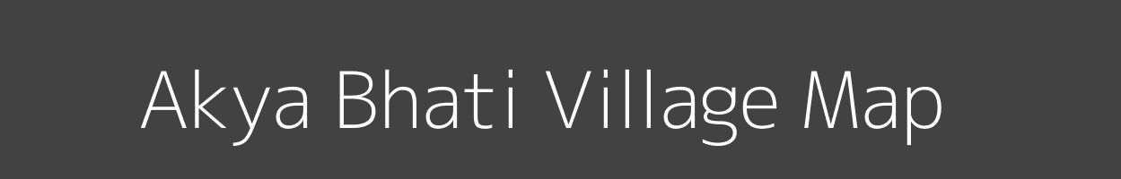 Map of Akya Bhati Village in Madhya Pradesh Image