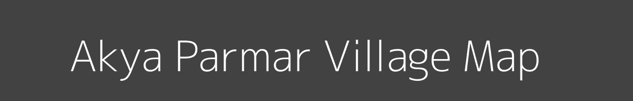 Map of Akya Parmar Village in Rajasthan Image