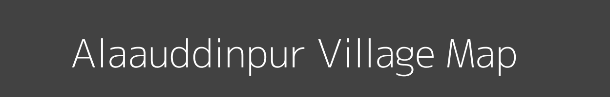 Map of Alaauddinpur Village in Uttar Pradesh Image