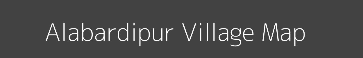 Map of Alabardipur Village in Uttar Pradesh Image