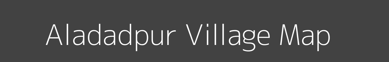 Map of Aladadpur Village in Uttar Pradesh Image