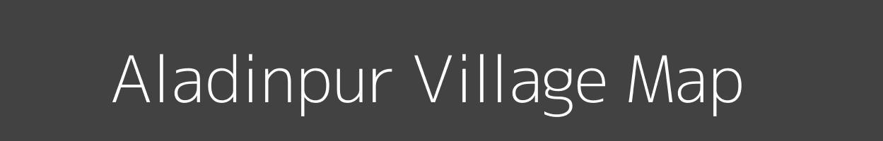 Map of Aladinpur Village in Uttar Pradesh Image