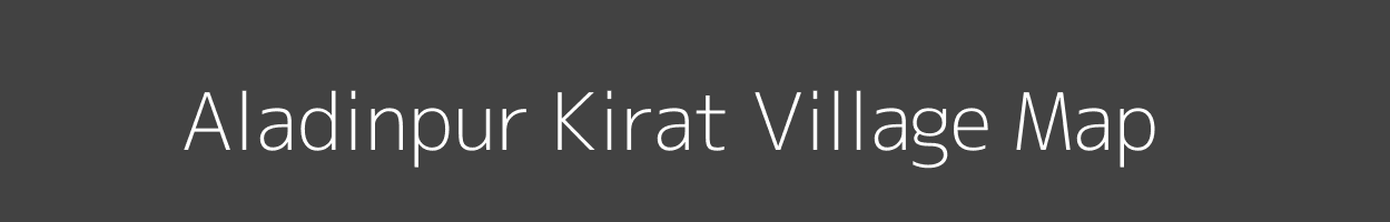 Map of Aladinpur Kirat Village in Uttar Pradesh Image