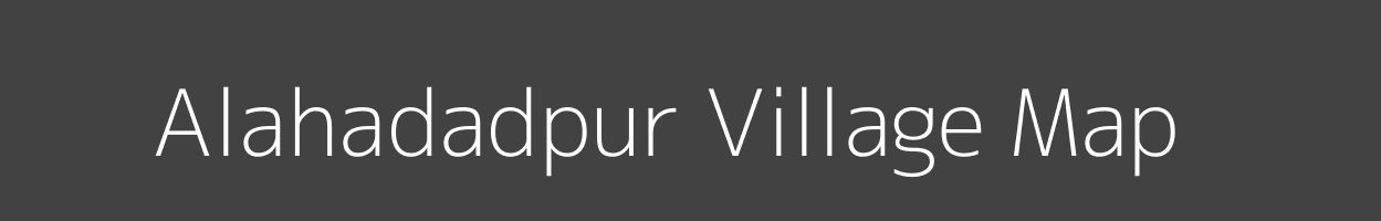 Map of Alahadadpur Village in Uttar Pradesh Image