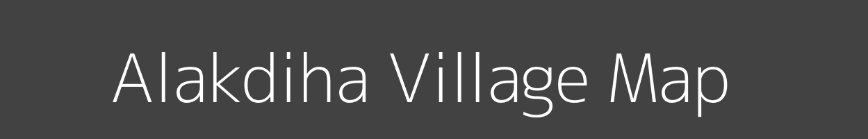 Map of Alakdiha Village in Bihar Image