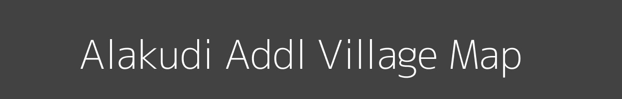 Map of Alakudi Addl Village in Tamil Nadu Image