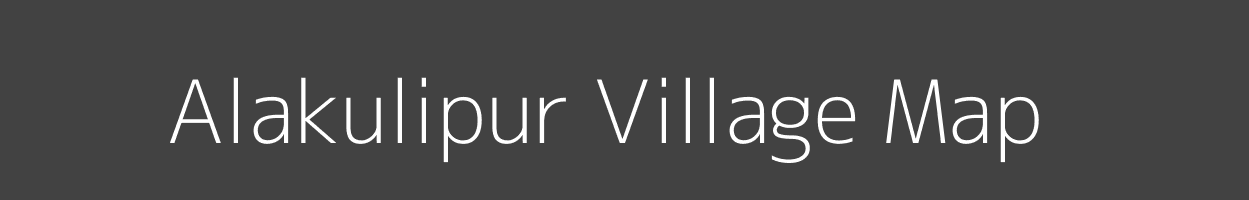 Map of Alakulipur Village in Uttar Pradesh Image